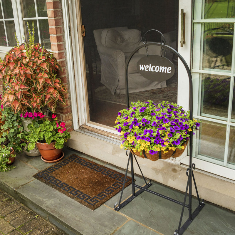 CobraCo Hanging Basket Plant Stand & Reviews Wayfair